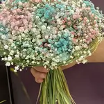The Bride'S Flower - Aqua & Pink & White